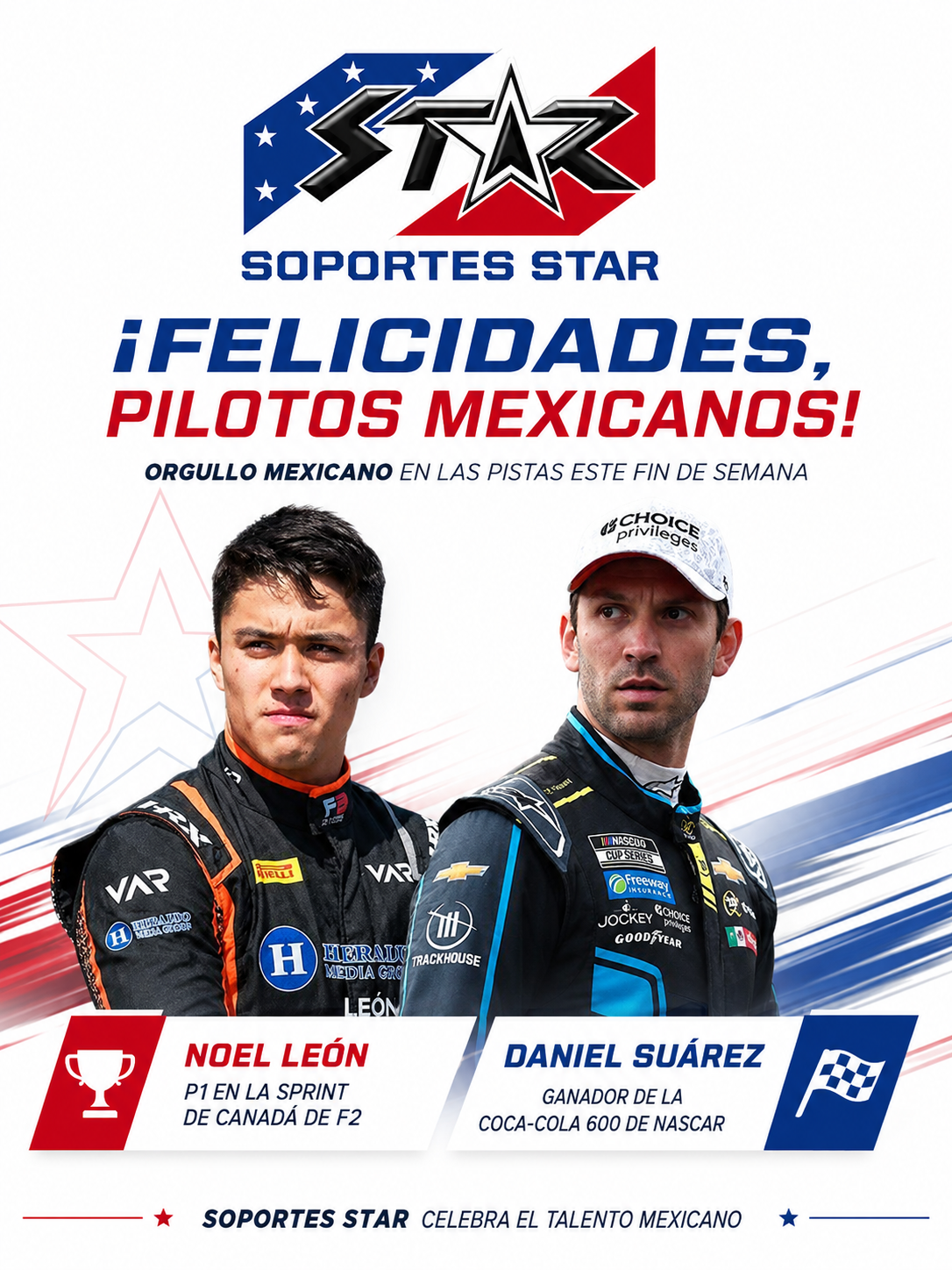 Soportes STAR motorsport campaign artwork